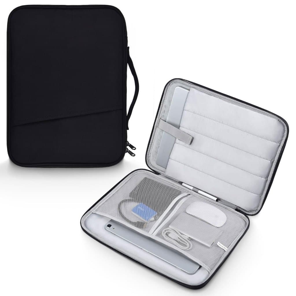Bolsa para Tablet Impermeavel 11/13 Polegadas Multicamadas Estojo Protetor  para iPad , Tablet , Capa Laptop Acolchoada