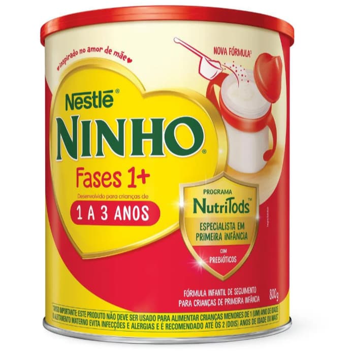 Fórmula Infantil Ninho Fases 1 800G SOMENTE 1 UNIDADE