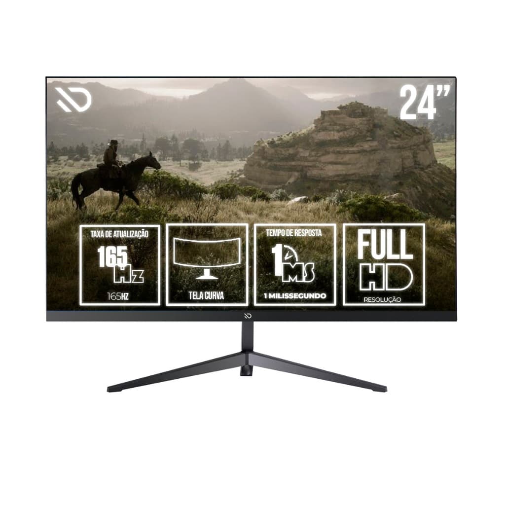 Monitor Gamer 24″ Curvo VA Full HD 165Hz 1Ms FreeSync HDR (DXMO24CF165S)