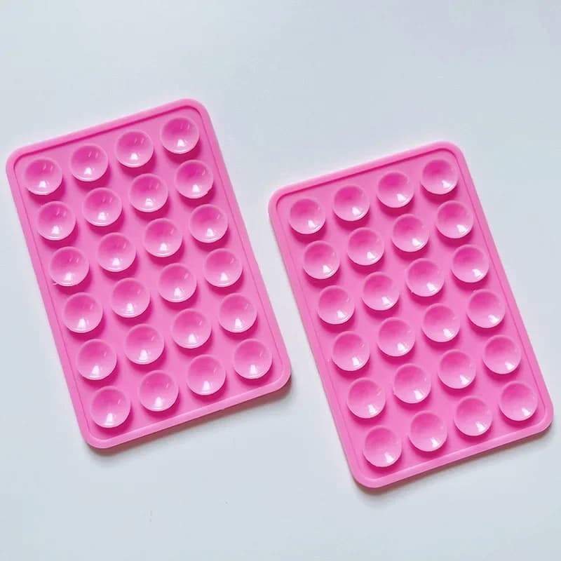 Ventosa De silicone Para Celular Suporte de Telefone Acessório Smartfone Capinha de Celular Dupla Face