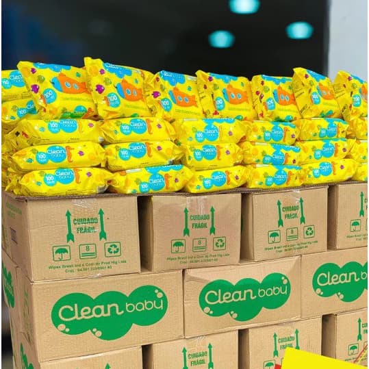 Kit Com Até 500 Lenços/Toalhas Umedecida Kit Higiene Bebe Promoção - Escolha a Quantidade