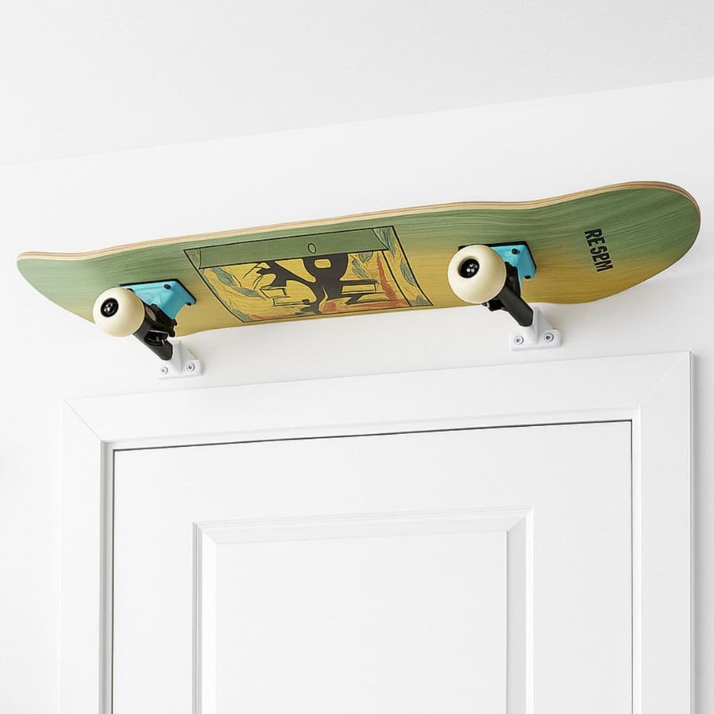 Suporte de Parede para Skate Transforme Seu Skate Prateleira