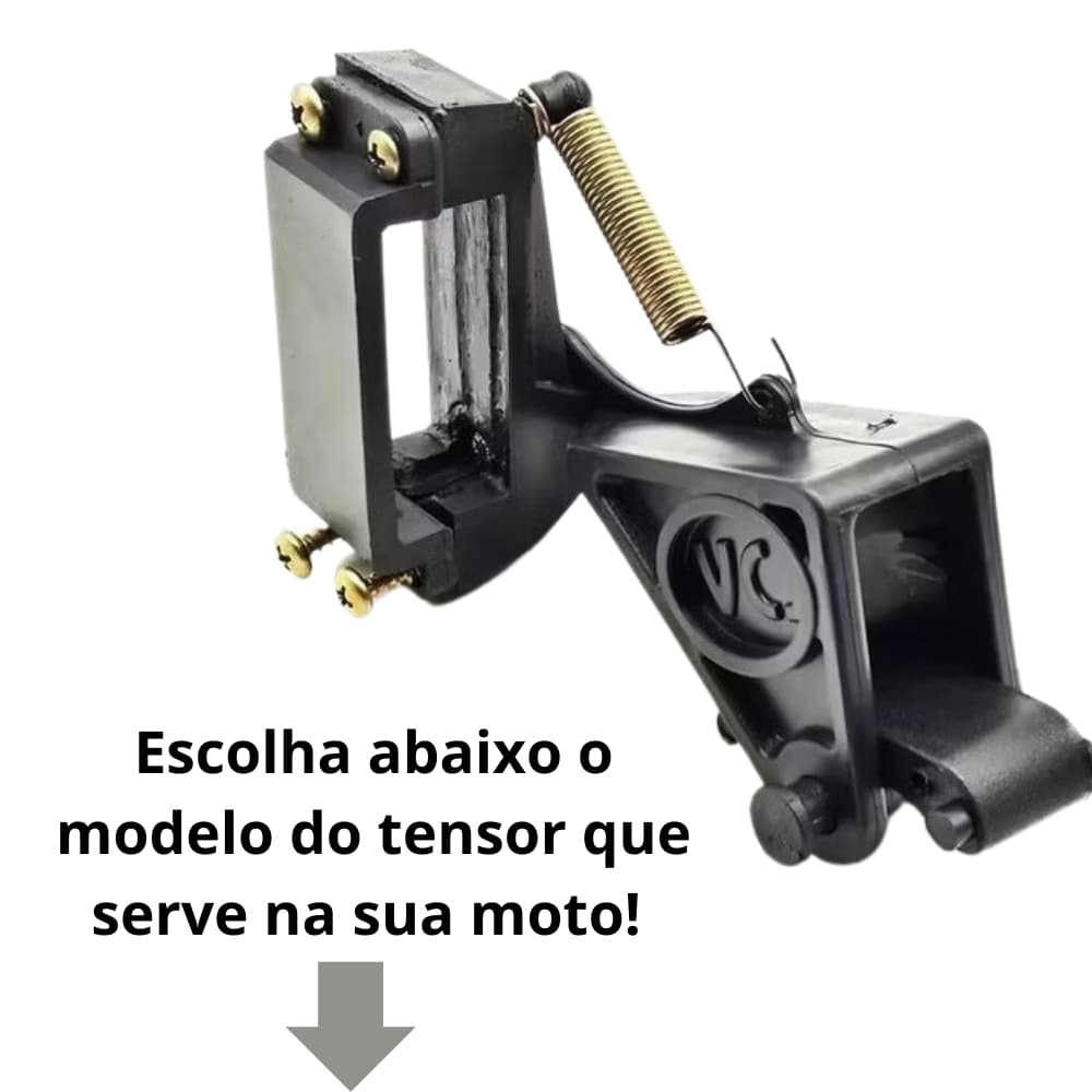 Esticador Tensionador Tensor Corrente Transmissão Moto Universal Qualidade Alto Padrão VCJ