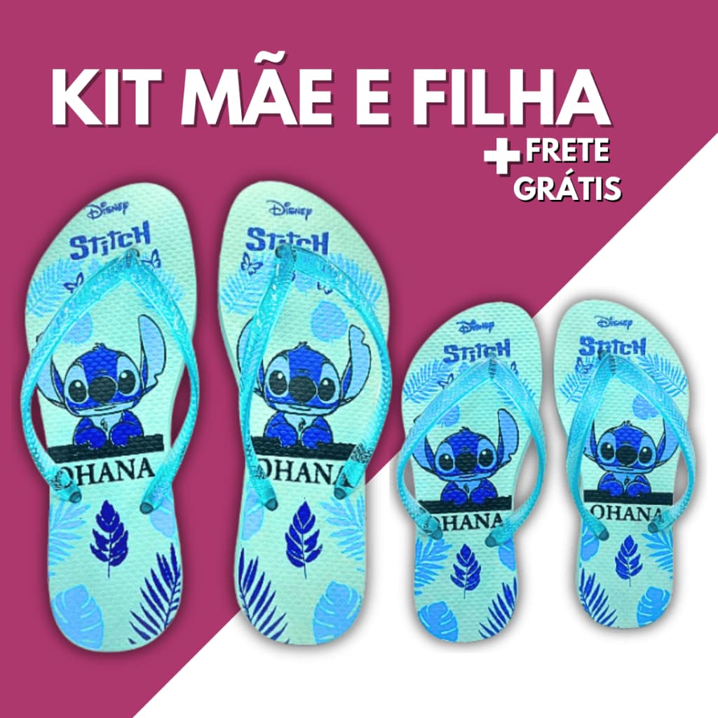 Kit Mãe E Filha Chinelo Sandália Feminino Adulto Infantil Slim Calçado Chinela Mulher Menina Confortável Promoção Barato