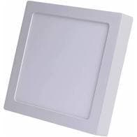 PLAFON LED QUADRADO SOBREPOR 18W LUMINARIA TETO SOBREPOR LED 6000K BRANCO FRIO MOLDURA ALUMINIO LED DE QUALIDADE
