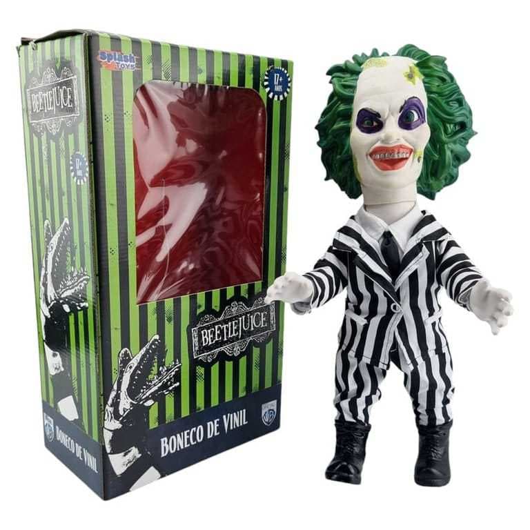 Boneco Beetlejuice De Vinil Articulado