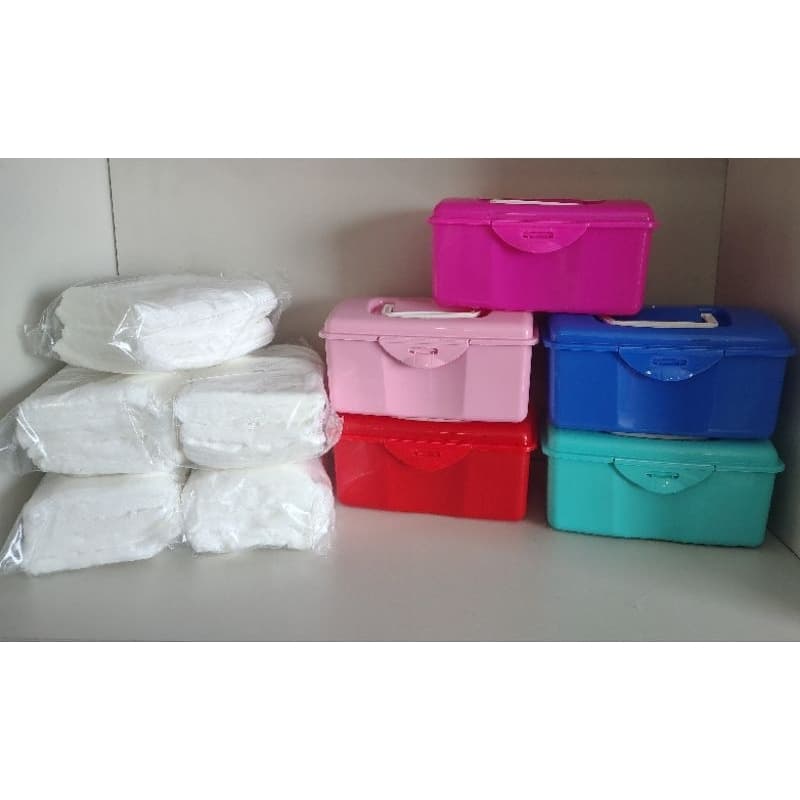 Toalha Umedecida 500 unidades + Maleta por 25,99