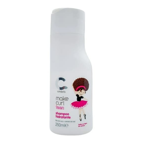Shampoo Hidratante Amávia Make Curl Kids 250ml EMBALAGEM NOVA