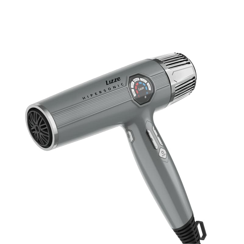 Secador Profissional Lizze Hipersonic Cinza