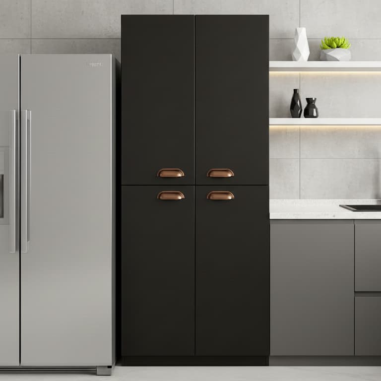 QUEIMA DE ESTOQUE - Armário Multiuso 4 Portas – Sapateira e Organização de Cozinha