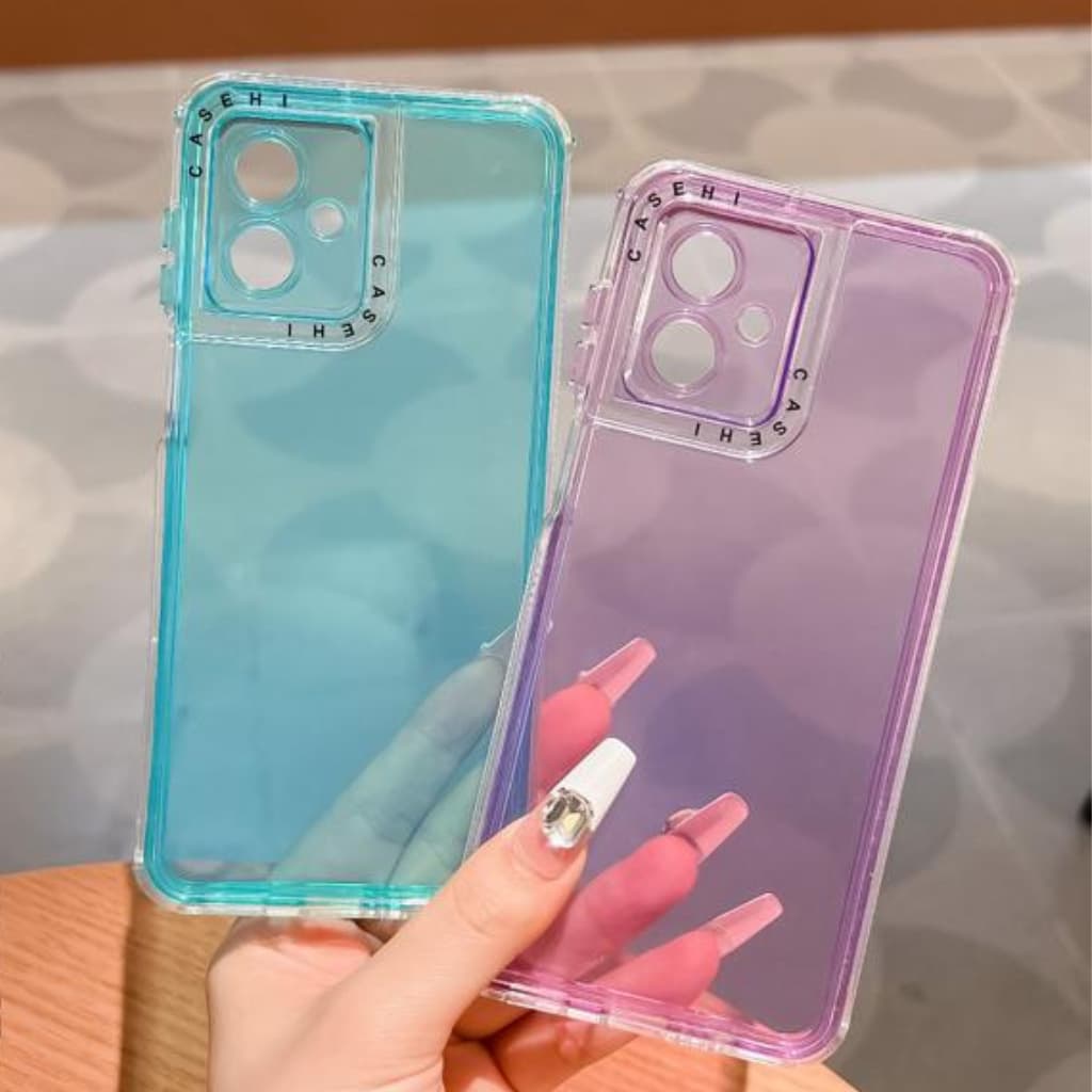 Capinha MOTO G56/G86/G05/G15/G35/G55/G75/G85/G04/G14/G24/G34/G54/G84 Transparente PC+TPU SPACE4