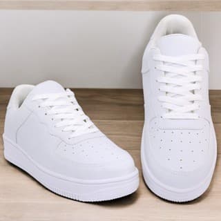 Tênis Masculino Branco Casual Unissex Academia 34 ao 43 Modinha Leve Confortável Original