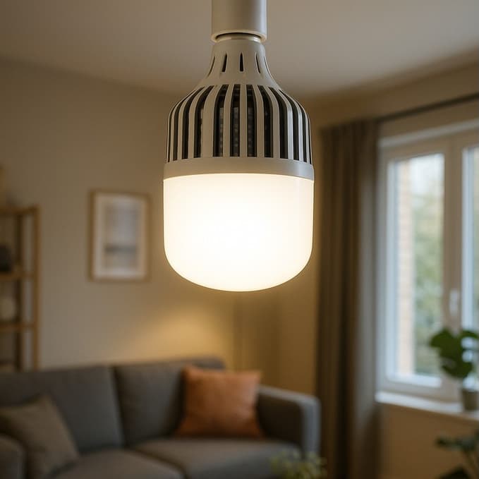 Lampada Led Bulbo Aaatop Bivolt Branco Frio 6000k 100w E27 Iluminação industrial Luminária de LED