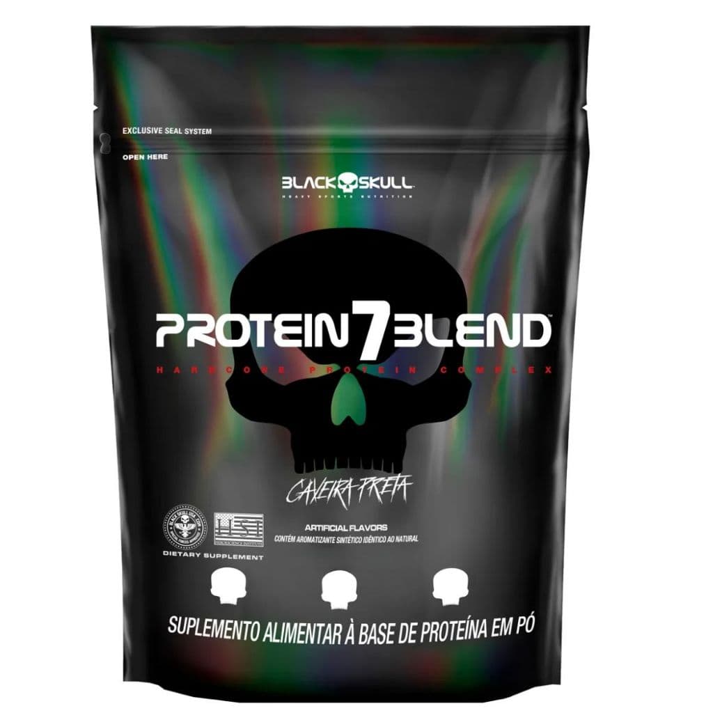 Whey Protein 7 Blend 1.8kg - Black Skull (chocolate)