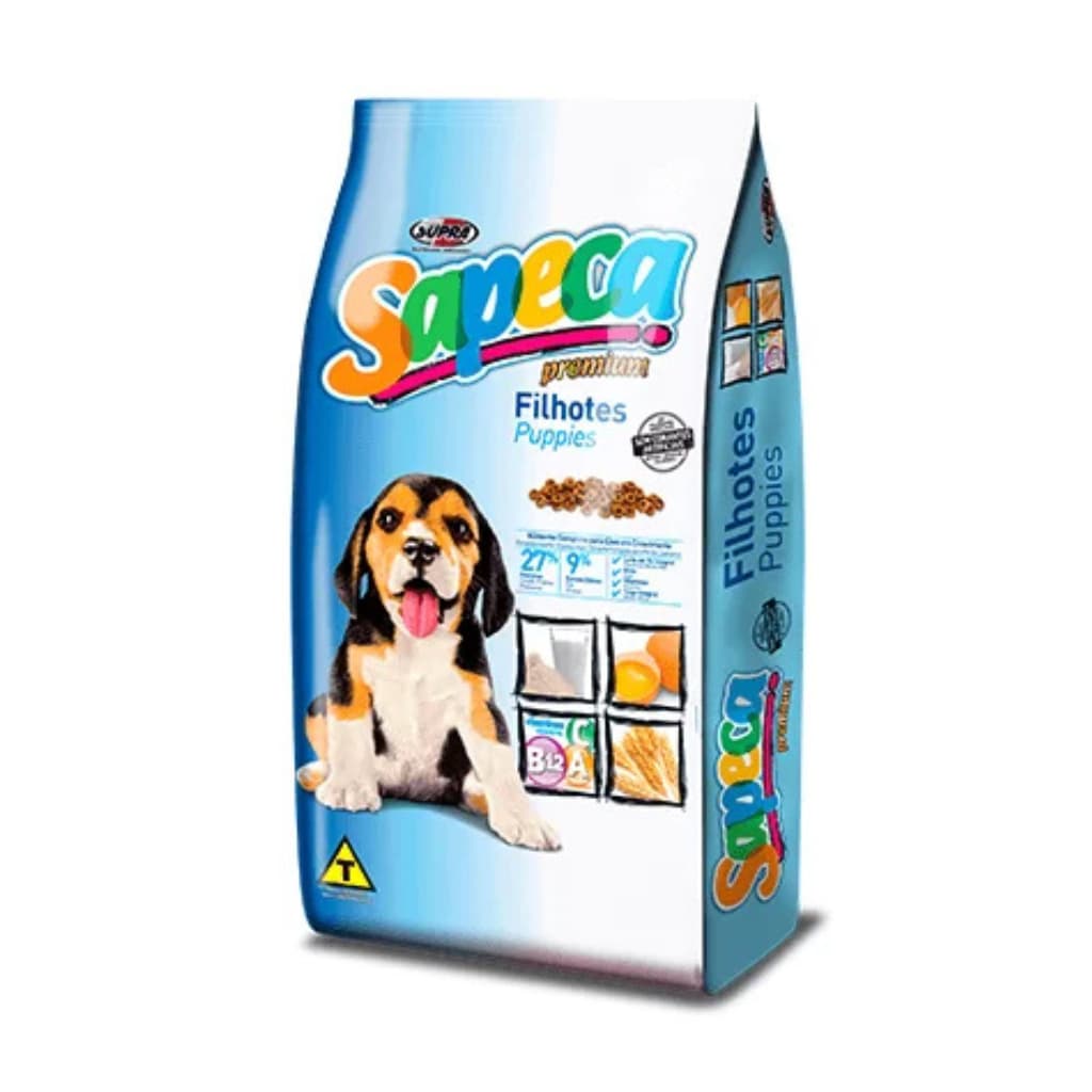 Ração para cães Sapeca Filhotes 1Kg