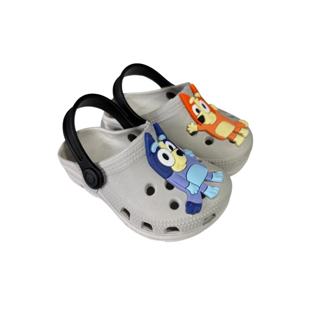 Sandália Infantil Masculina Babuche com Enfeite de Lobo Leve e Confortavel
