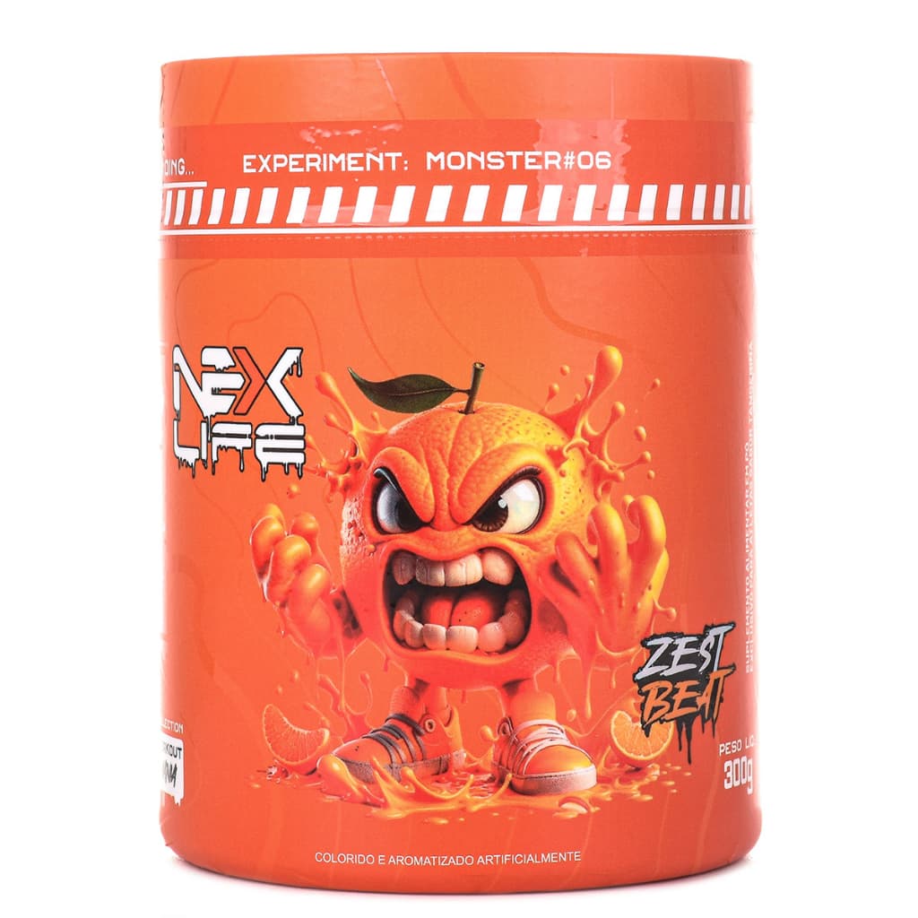 Pré Treino Suplemento Cafeína Beta-Alanina Nexlife Energia e Disposição 300g cada Envio imediato