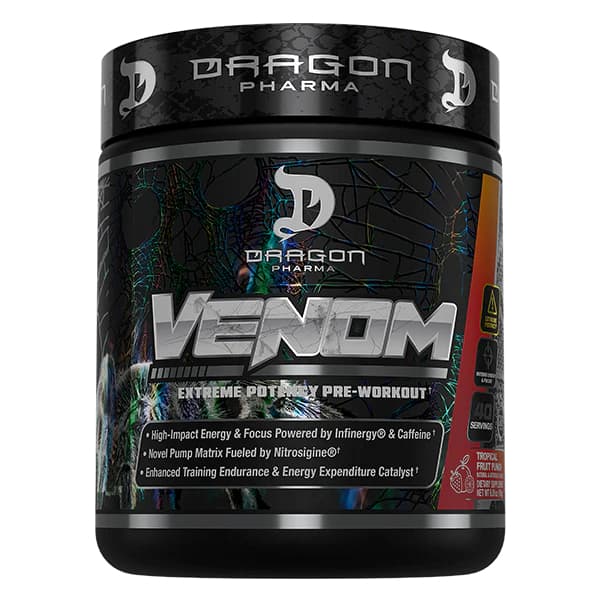 Pré Treino Venom 40 Doses - Dragon Pharma