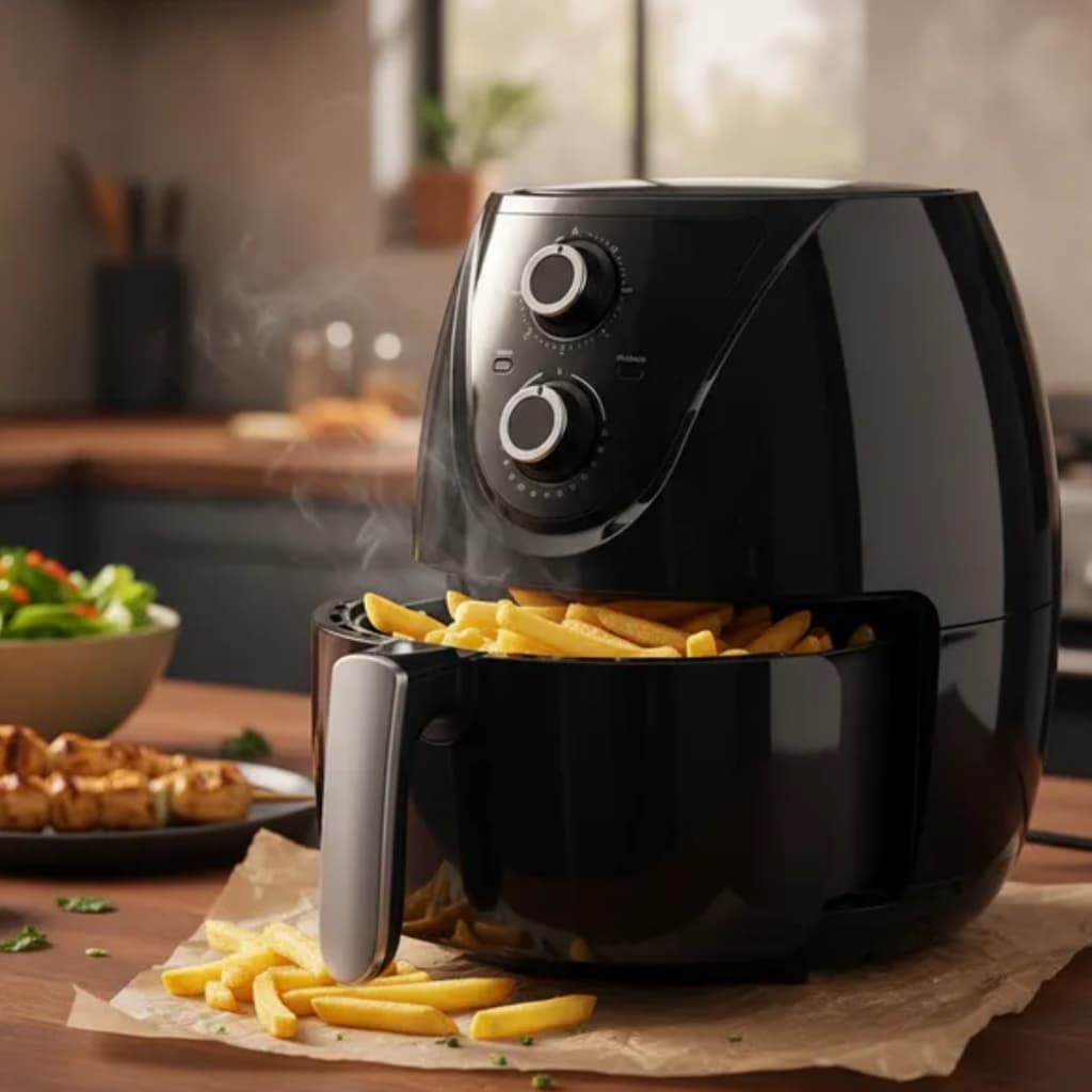 Fritadeira Air Fryer Britânia 3,8L Bella Cuccina Sem Óleo 1500W BCFR04 110V