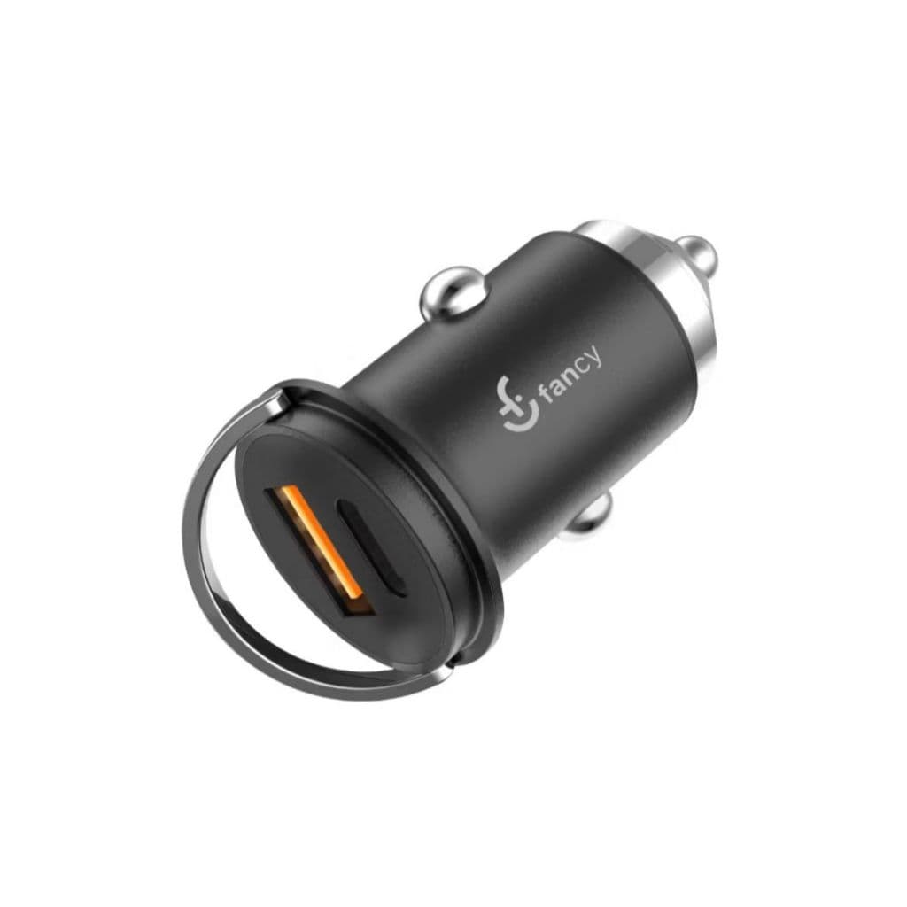 CARREGADOR VEICULAR APENAS A FONTE MINI COMET 30W USB-C PD+QC 3.0