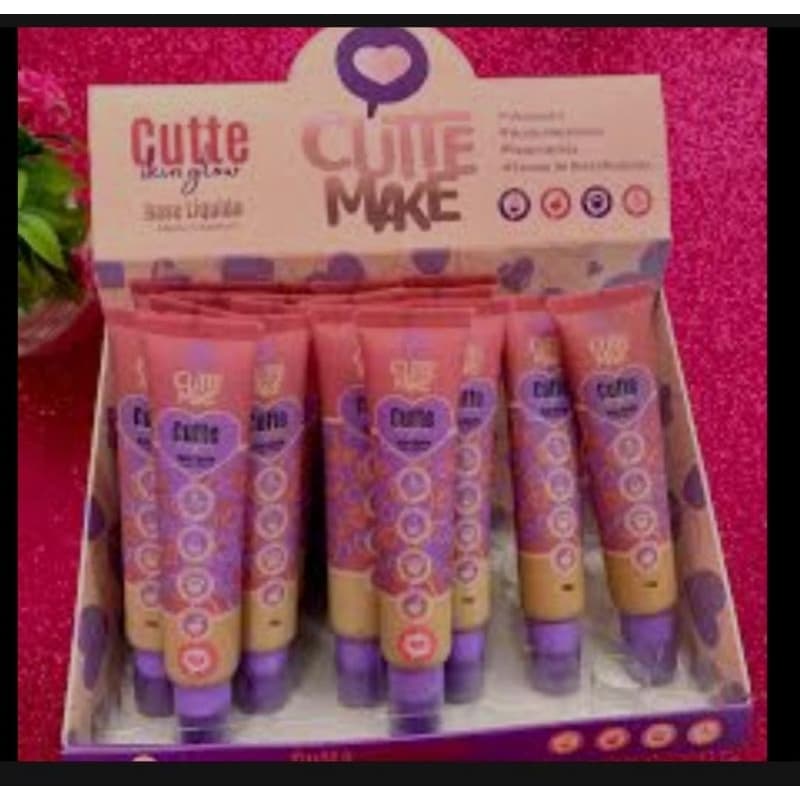 Maquiagem Base Liquida Cutte Make