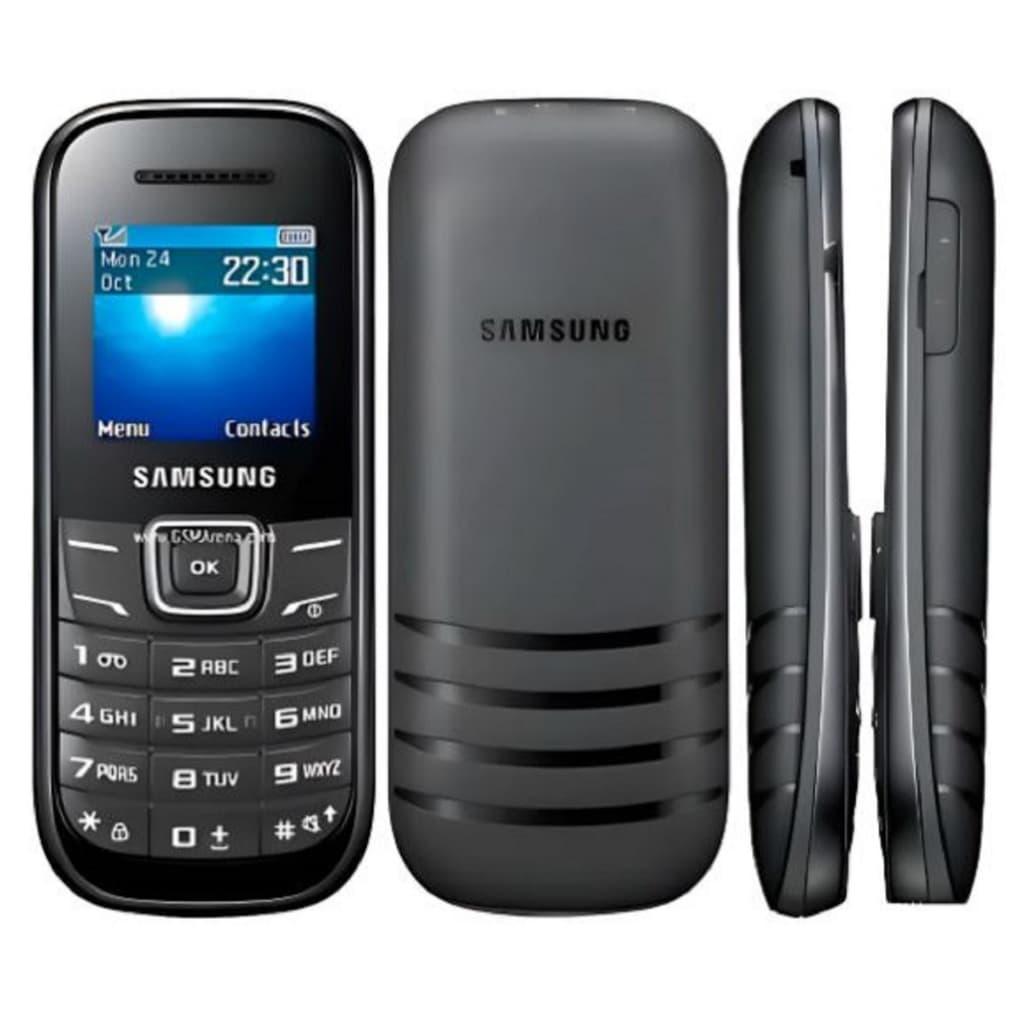 Celular Samsung B110 Com Teclas Grandes E Rádio Fm P/ Idosos