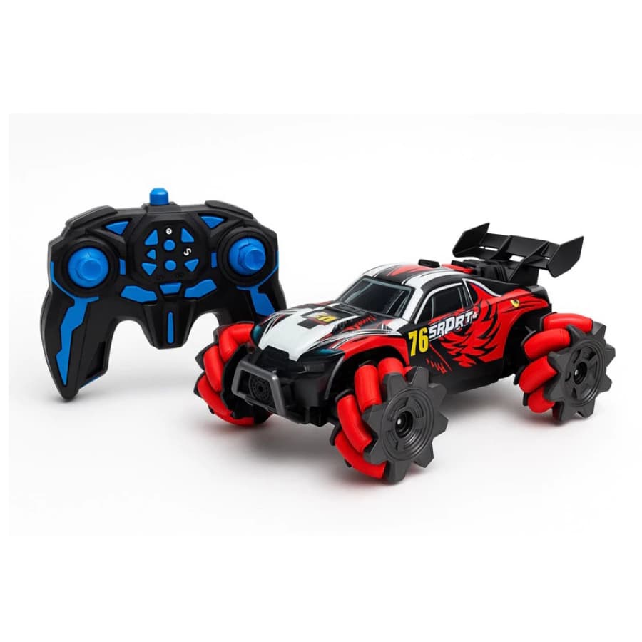 Brinquedo Carrinho Off-road Drift Recarregável Controle Remoto Solta Fumaça com Som e Luz