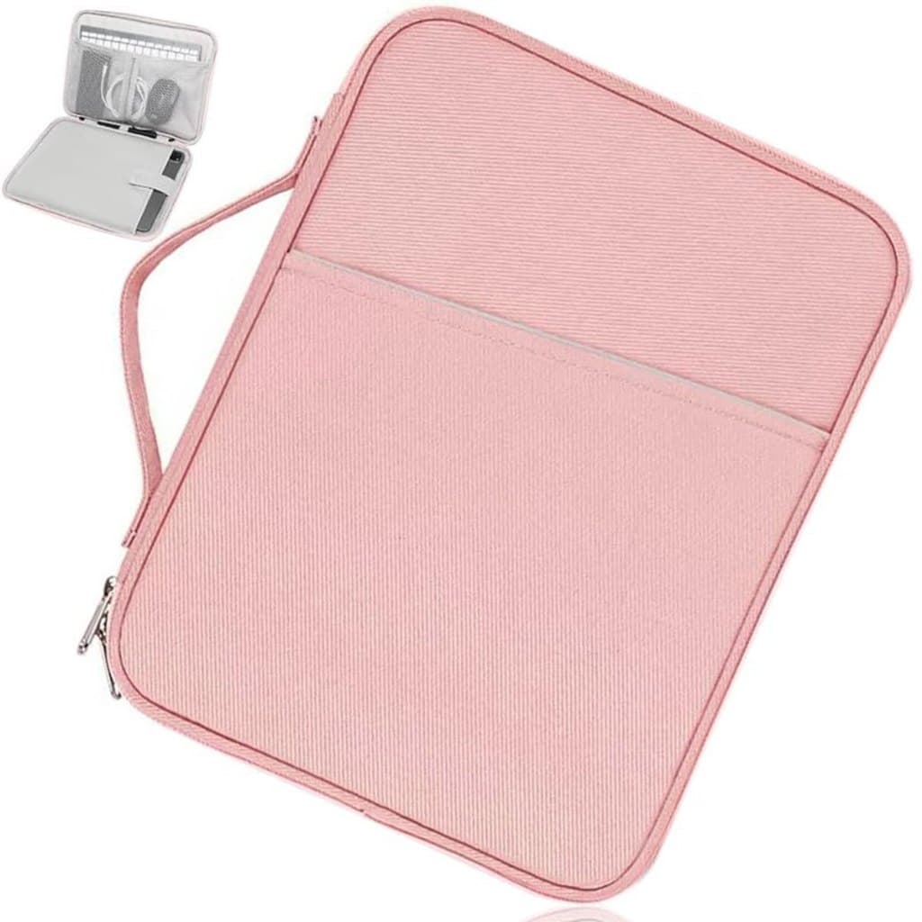 Bolsa de transporte para tablet de 11 polegadas rosa Capa de proteção e estojo para iPad