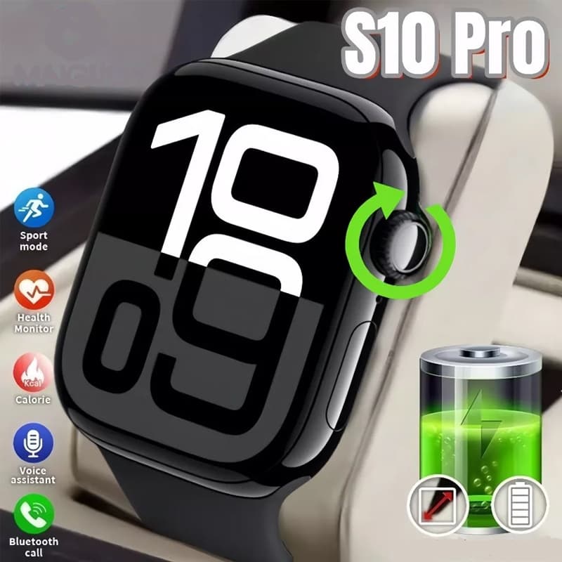 Relógio Smartwatch Original S10 Pro  MINI 38MM 45MM Monitor de Pressão Arterial – São Paulo, Estoque Disponível