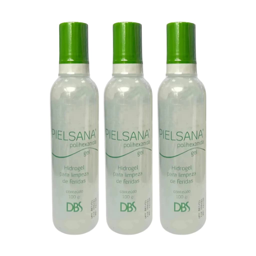 Kit 3 Pielsana Polihexanida Hidrogel 100g (1) Dbs