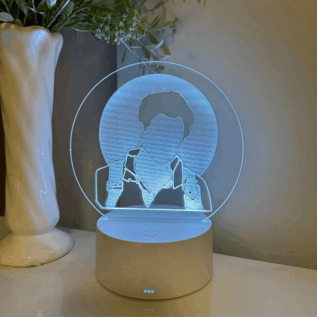 Luminária LED 3D Em Acrílico Abajur Presente Criativo - Luminária LED - Carlo Acutis