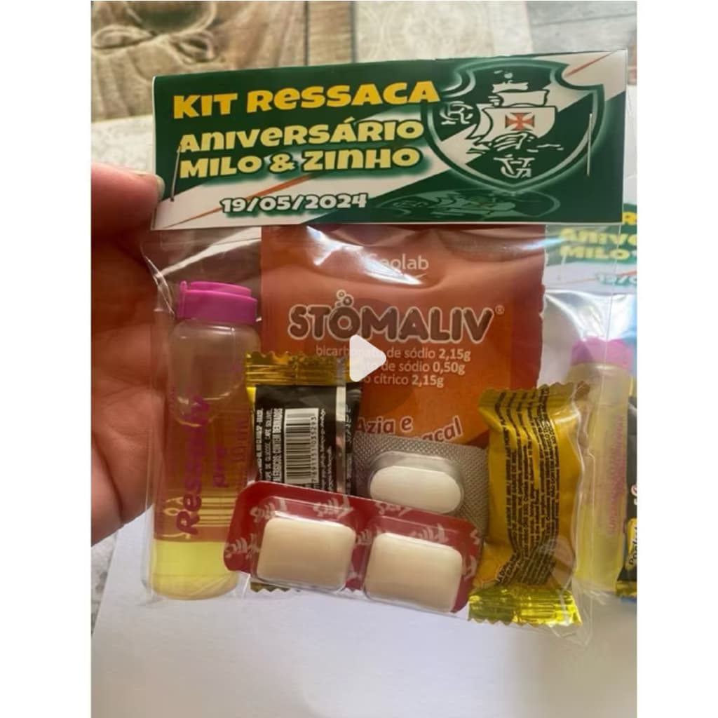 20 / 30 ou 40 KIT RESSACA (JÁ CHEIOS)