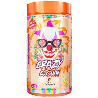 Pré Treino Crazy Clown 300g - Demons Lab ORANGE