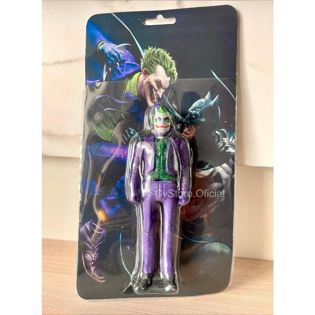 Boneco Coringa Articulado Action Figure 15 Cm Dc Comics PVC Personagem Brinquedo Filme Menino Coleção Miniatura Batman
