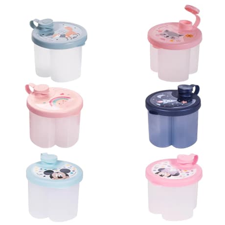 Dosador Leite em Pó Infantil Com 3 Divisórias 300ml