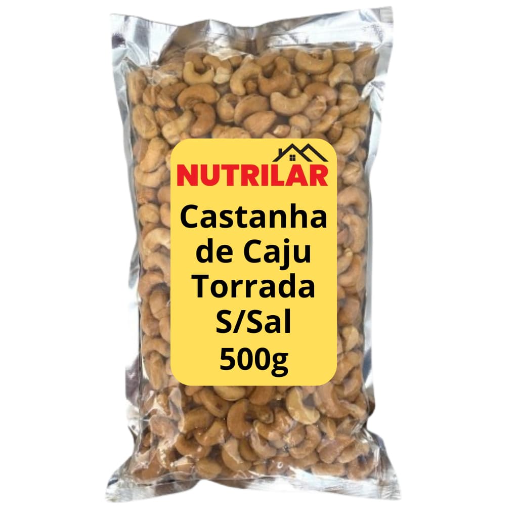 Castanha de Caju Torrada Sem Sal – Crocante, Natural e Saudável – Pronta Entrega