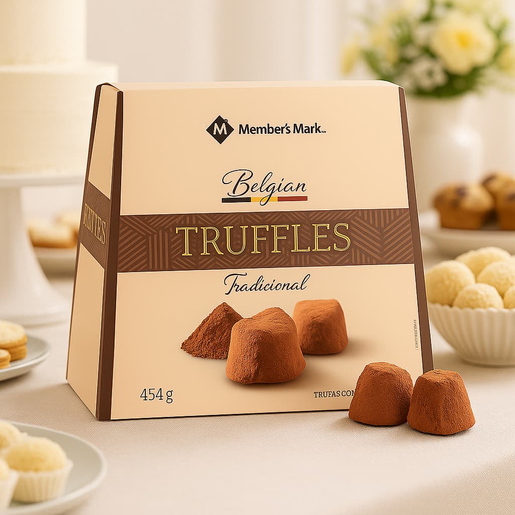 Chocolate Belga Members Mark 454g – Trufas Premium Importadas com Sabor Intenso