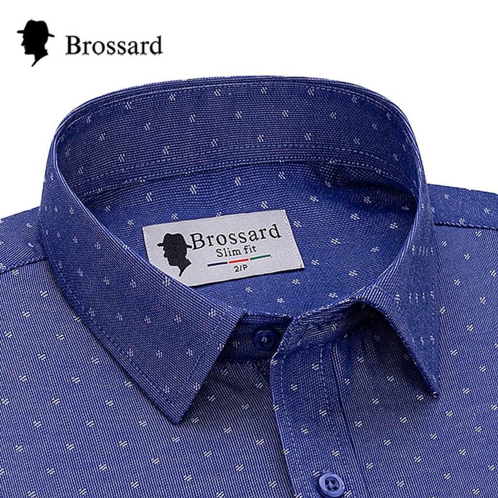 Camisa Social Masculina Não Amassa Premium 45% Algodão - Blusa Slim Fit Manga Longa Estilosa