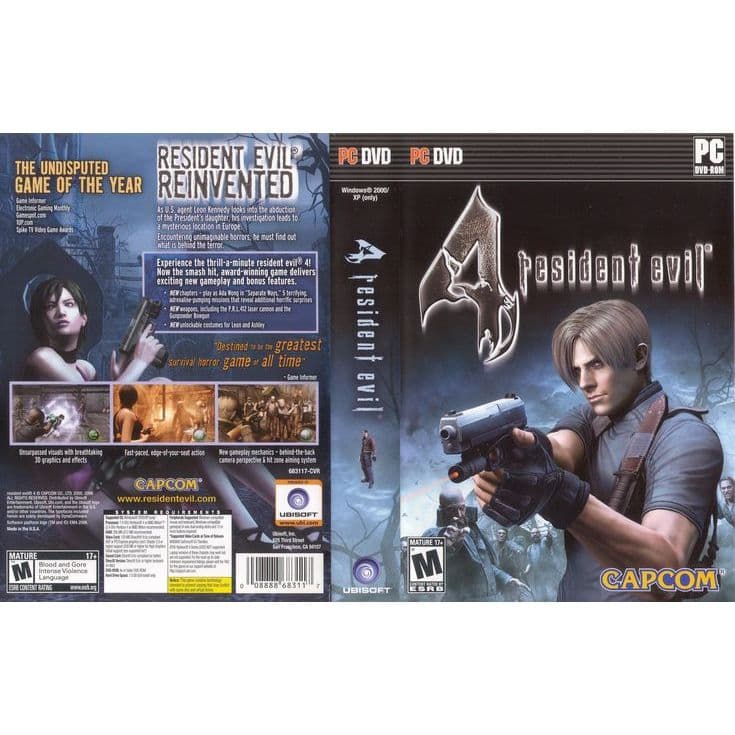 Resident Evil 4 para Pc pen driver funciona controle ,game pad , joystick