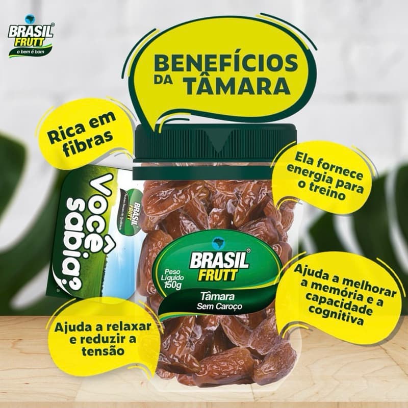 Tamara fruta sem caroço especial premium carnuda suculenta doce saudável Brasil Frutt