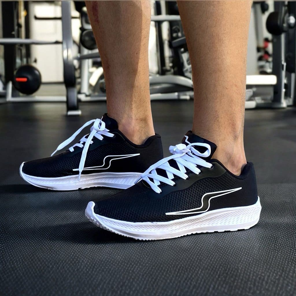 Tênis Masculino Para Corrida - Tênis Caminhada Leve Confortável Barato