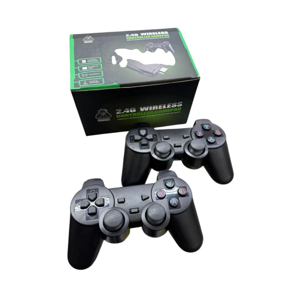 Controle Gamer Joystick Duplo Para Jogos De Video Game