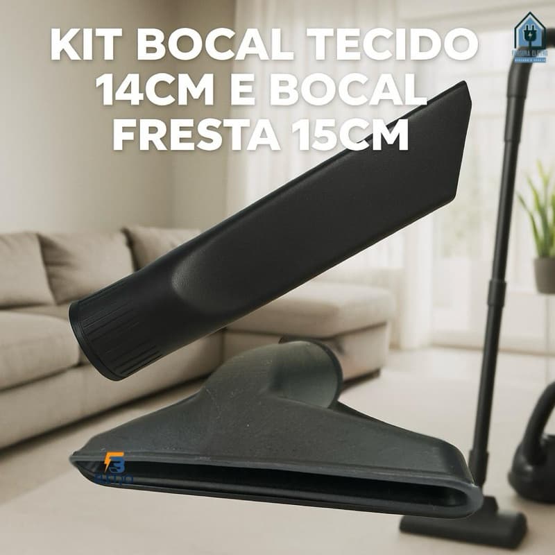 Bico Canto Fresta + Bico Carpete Aberto Aspirador de Pó Philco 32mm ( Não serve para Aspirador Vertical )