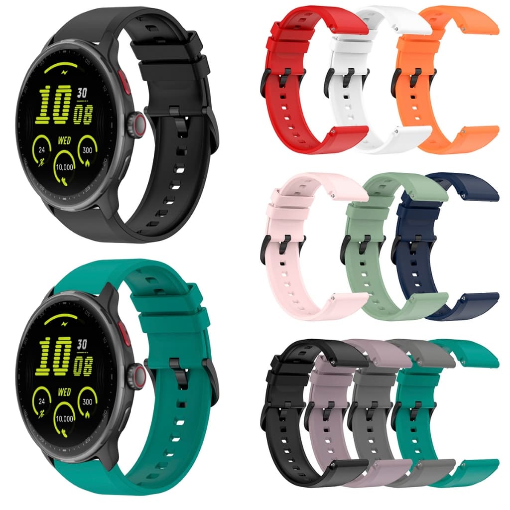 Pulseira De 22mm Compativel Com Smartwatch Bettdow Fb050 De Silicone ajustavel
