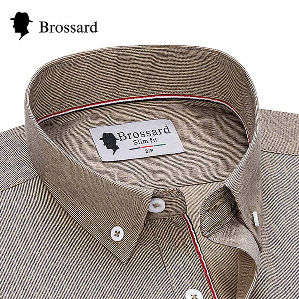 Camisa Social Masculina Que Não Amassa Slim Manga Longa, Blusa Estilosa Tecido Respirável Premium