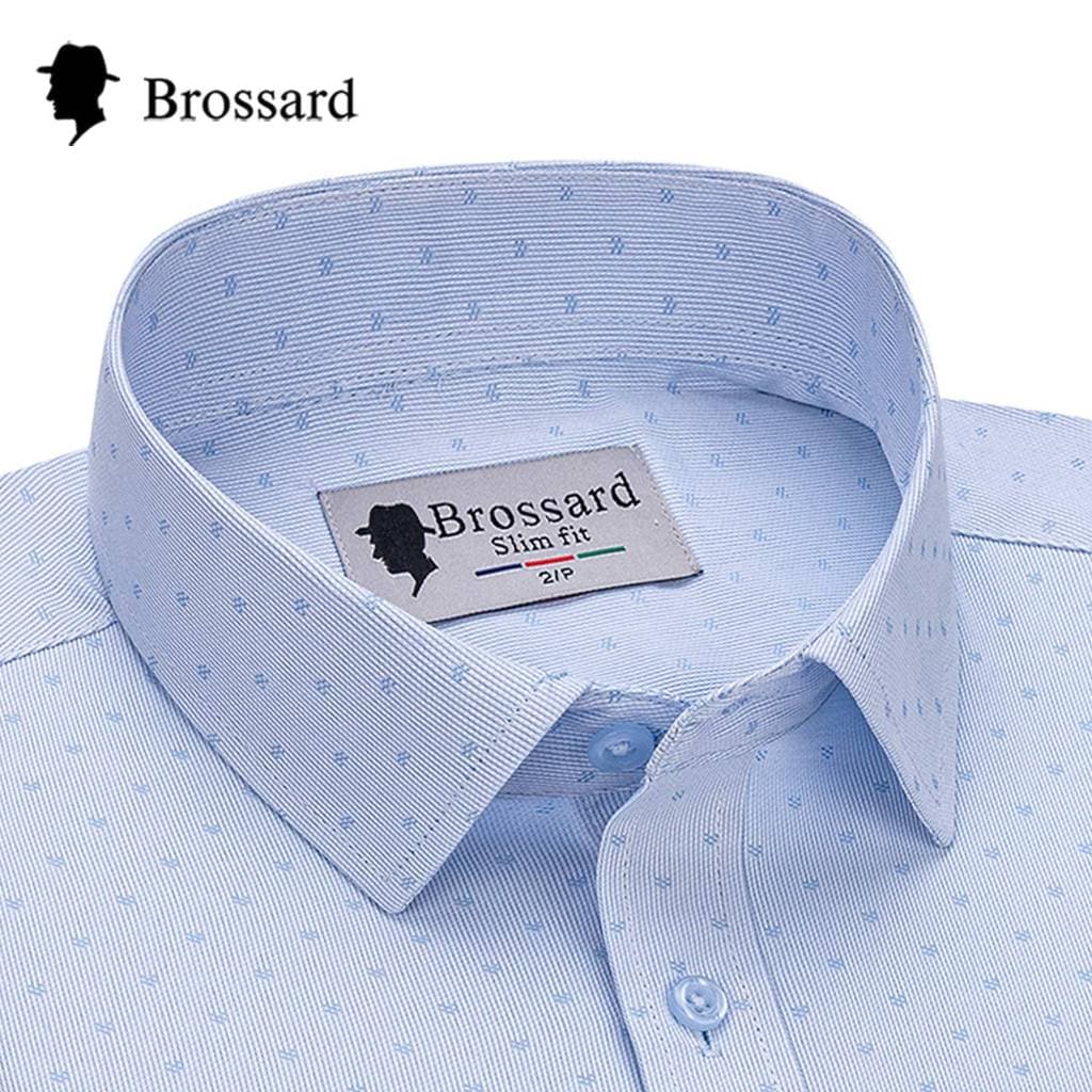 Camisa Social Masculina Slim Manga Longa Moda 45% Algodão - Blusa Não Amassa e Respirável Premium