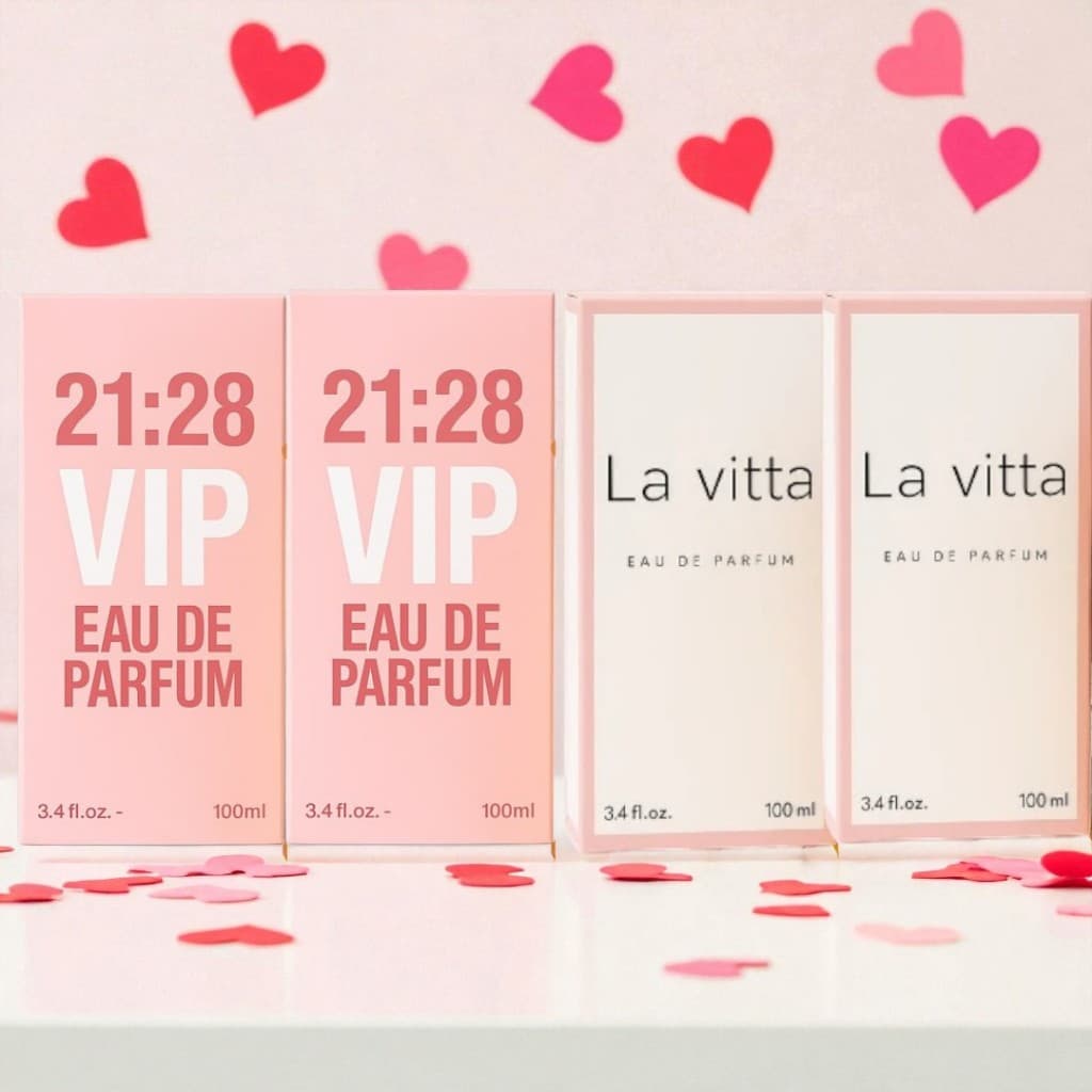 Perfume feminino, kit com 04 unidades de 100ml cada, inspirados nas melhores fragrâncias dos importados