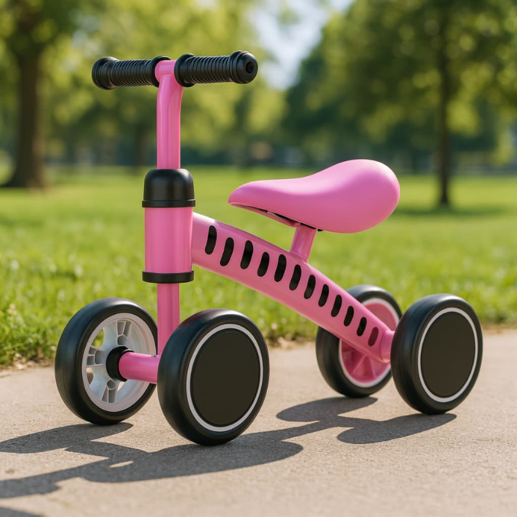 Bicicleta Infantil Sem Pedais Andador Quadriciclo Para Crianças