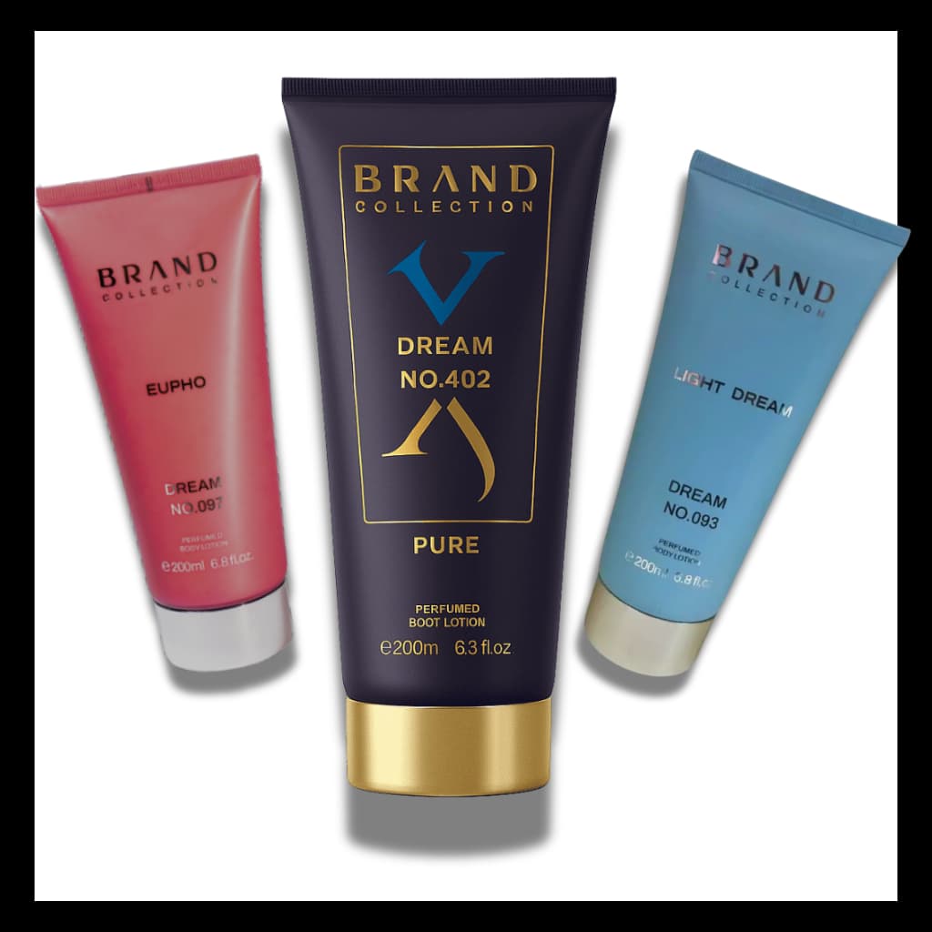 Body Lotion Brand Collection 200ml – Hidratante Inspirado em Perfumes Importados