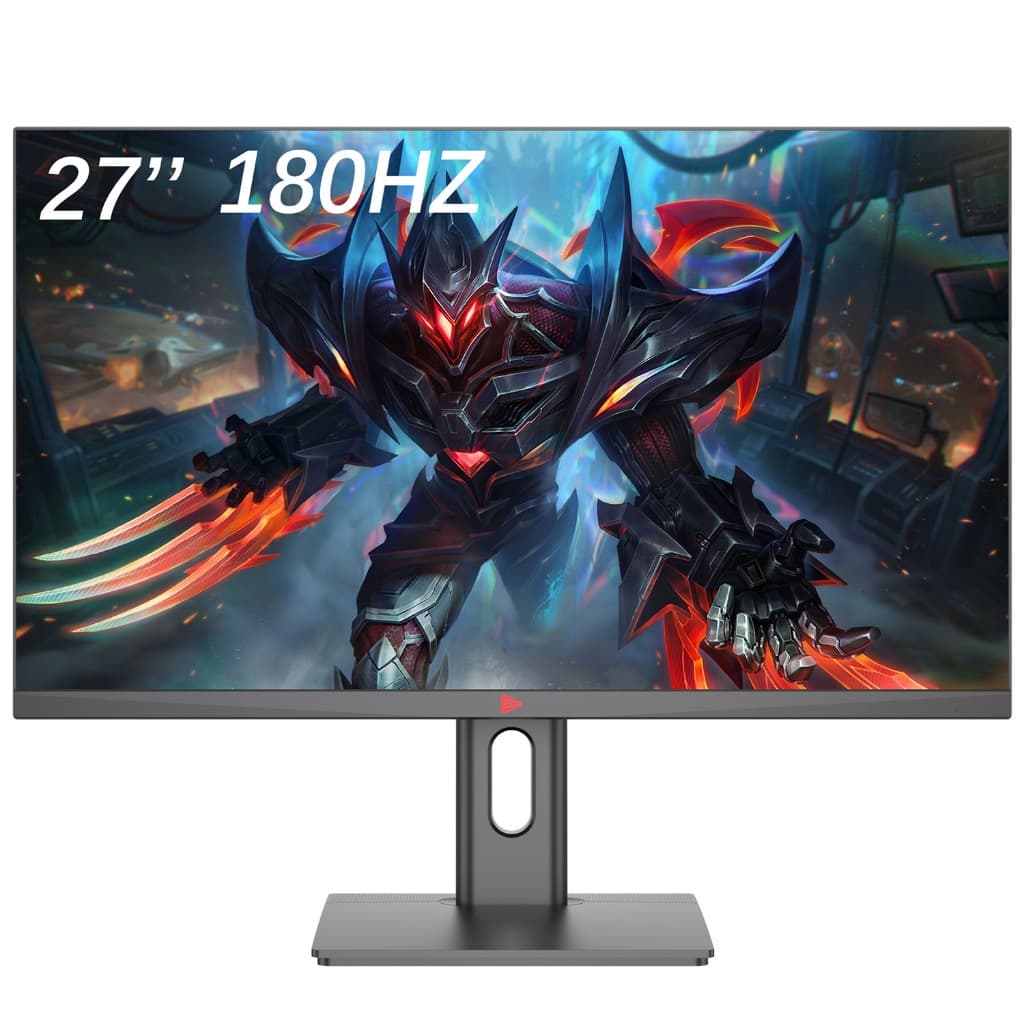 Monitor Gamer 27” IPS 1ms 180Hz LED Full HD HDMI VGA Preto Widescreen FreeSync CRASEP D-270S